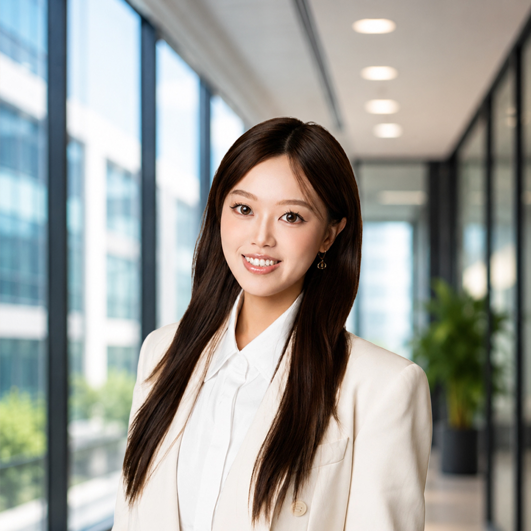 Portrait of Kayla Luo, Co-Founder and COO of Yunda Surrogacy