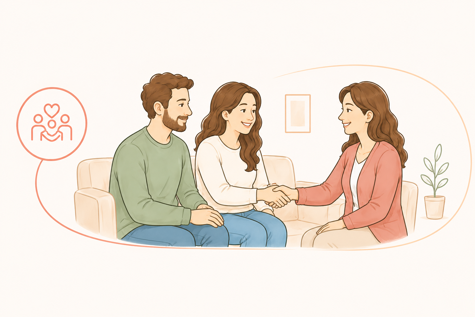 从咨询到分娩的八个代孕步骤配图式总览。 — 代孕妈妈匹配